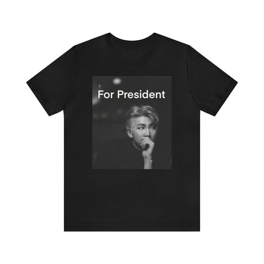 President Namjoon Unisex Jersey Short Sleeve Tee